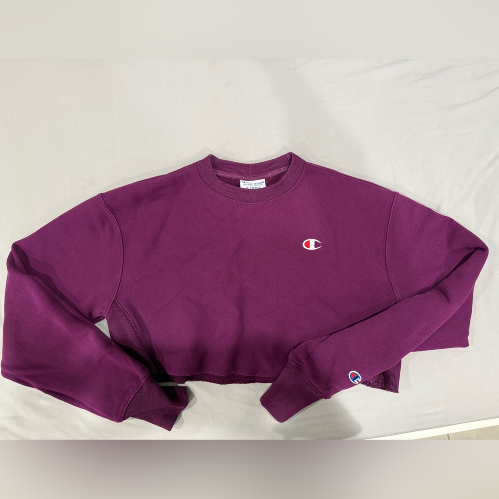 Champion cropped sweater in size XSmall.
